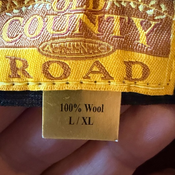 Vintage “old country road flexfelt/Soffelt, Brown “country” hat L/XL sz - Picture 5 of 5